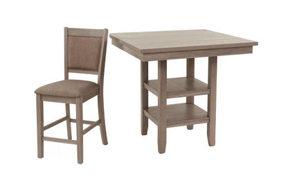 The Dalton Gray Counter Height Dining Set – 5 Piece