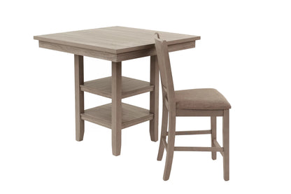 The Dalton Gray Counter Height Dining Set – 5 Piece