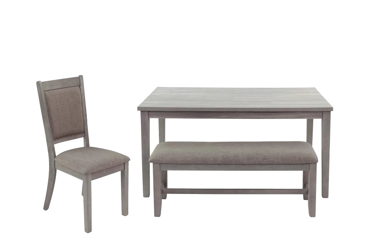 The Ellery Gray Dining Set – 6 Piece