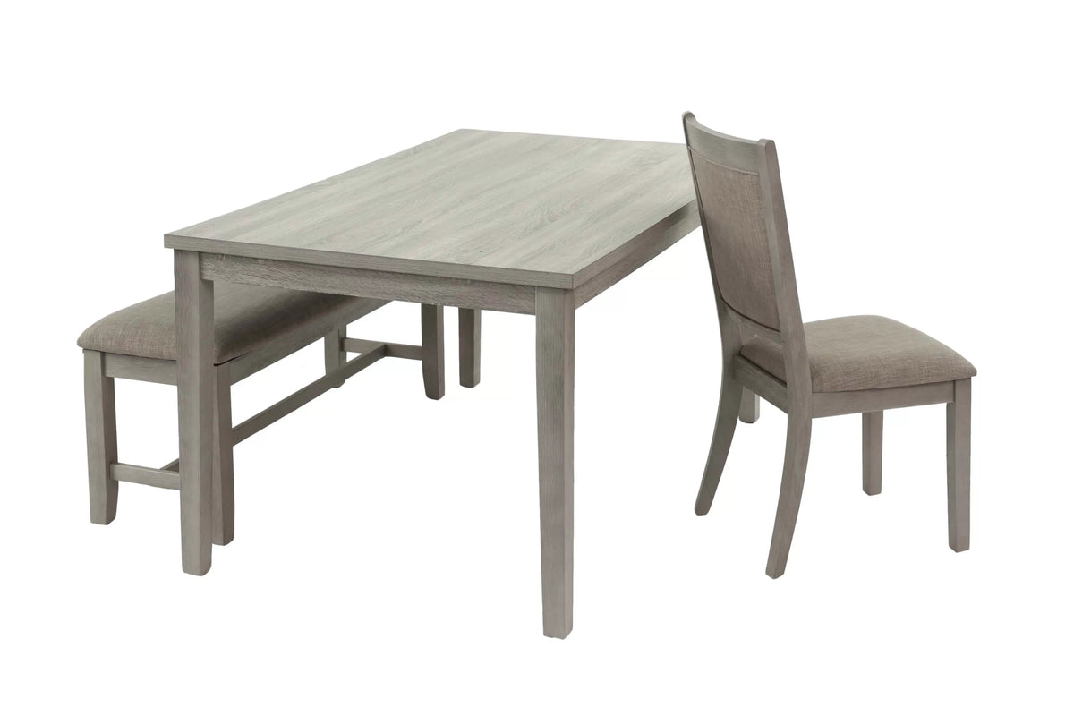 The Ellery Gray Dining Set – 6 Piece