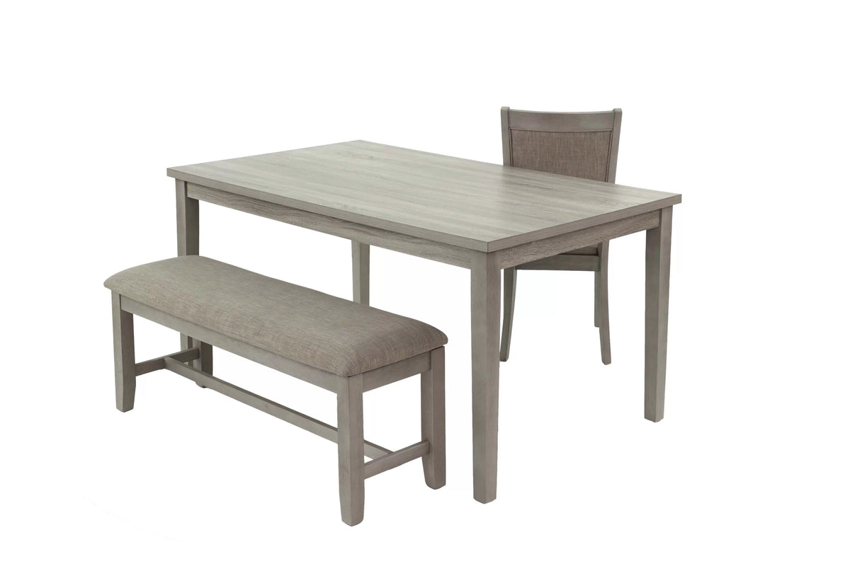 The Ellery Gray Dining Set – 6 Piece