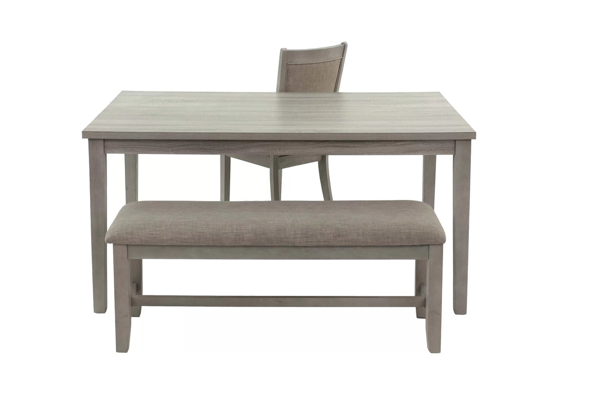 The Ellery Gray Dining Set – 6 Piece
