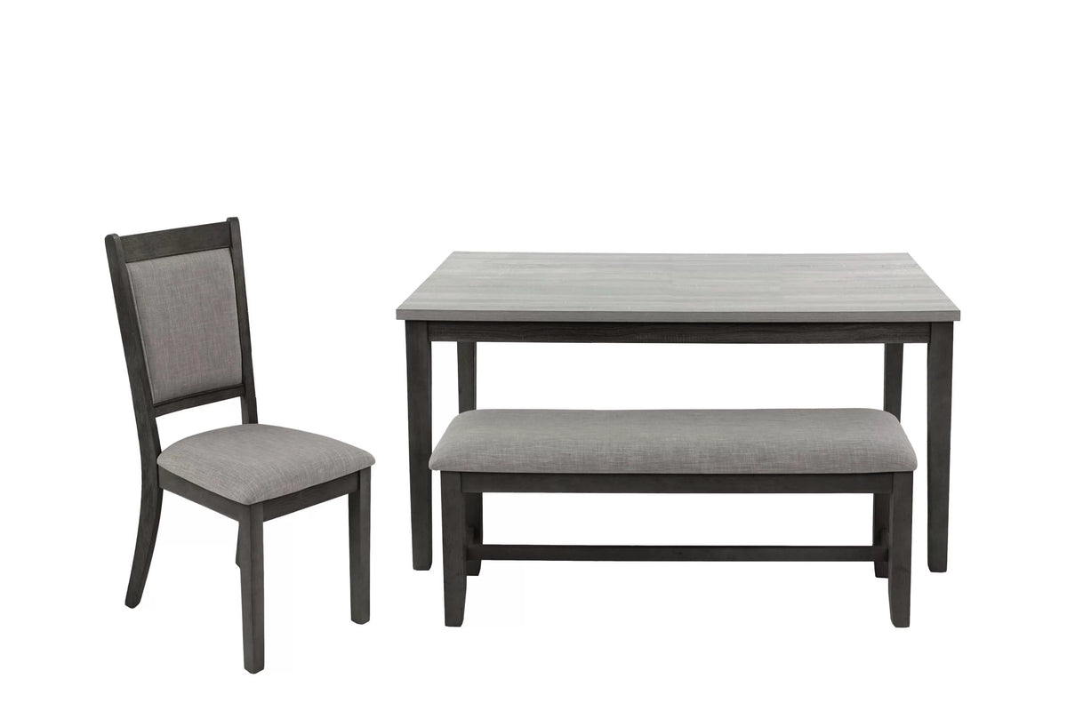 The Ellery Espresso Dining Set – 6 Piece