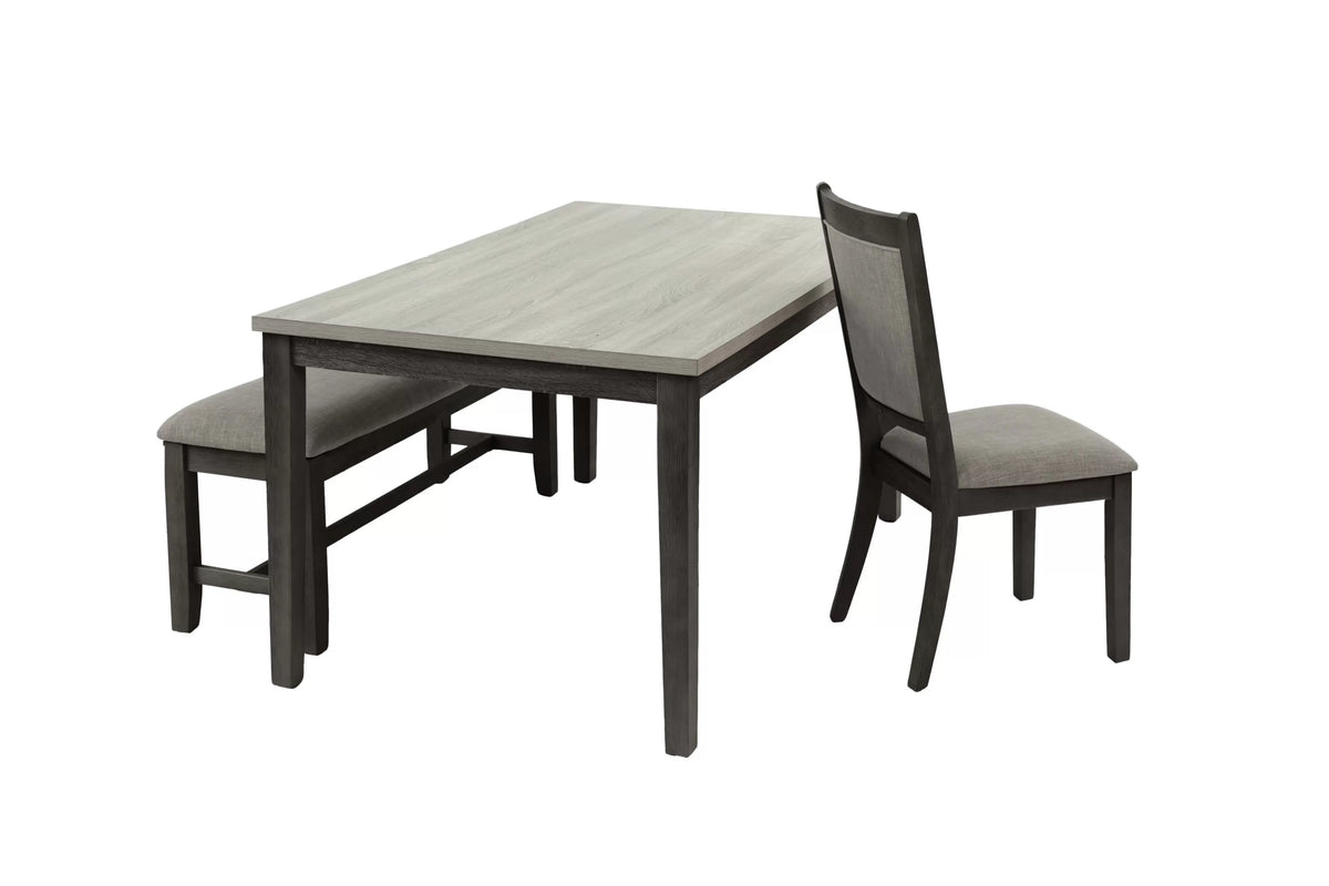 The Ellery Espresso Dining Set – 6 Piece