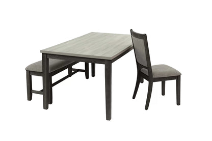 The Ellery Espresso Dining Set – 6 Piece