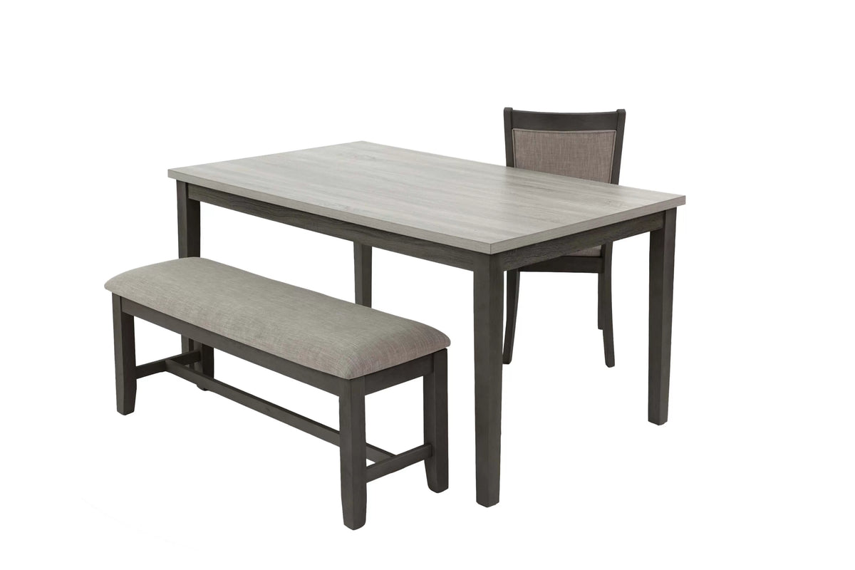 The Ellery Espresso Dining Set – 6 Piece