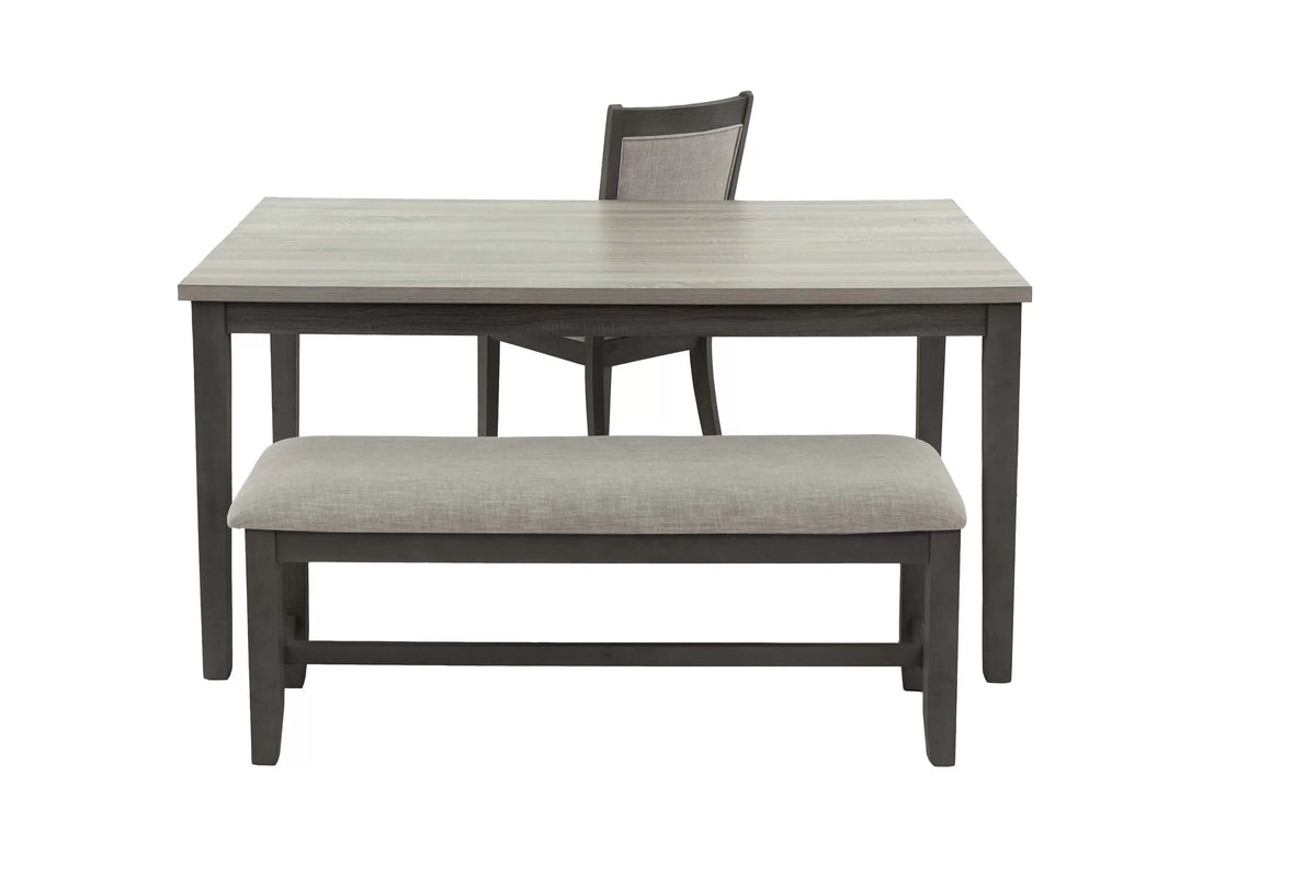 The Ellery Espresso Dining Set – 6 Piece