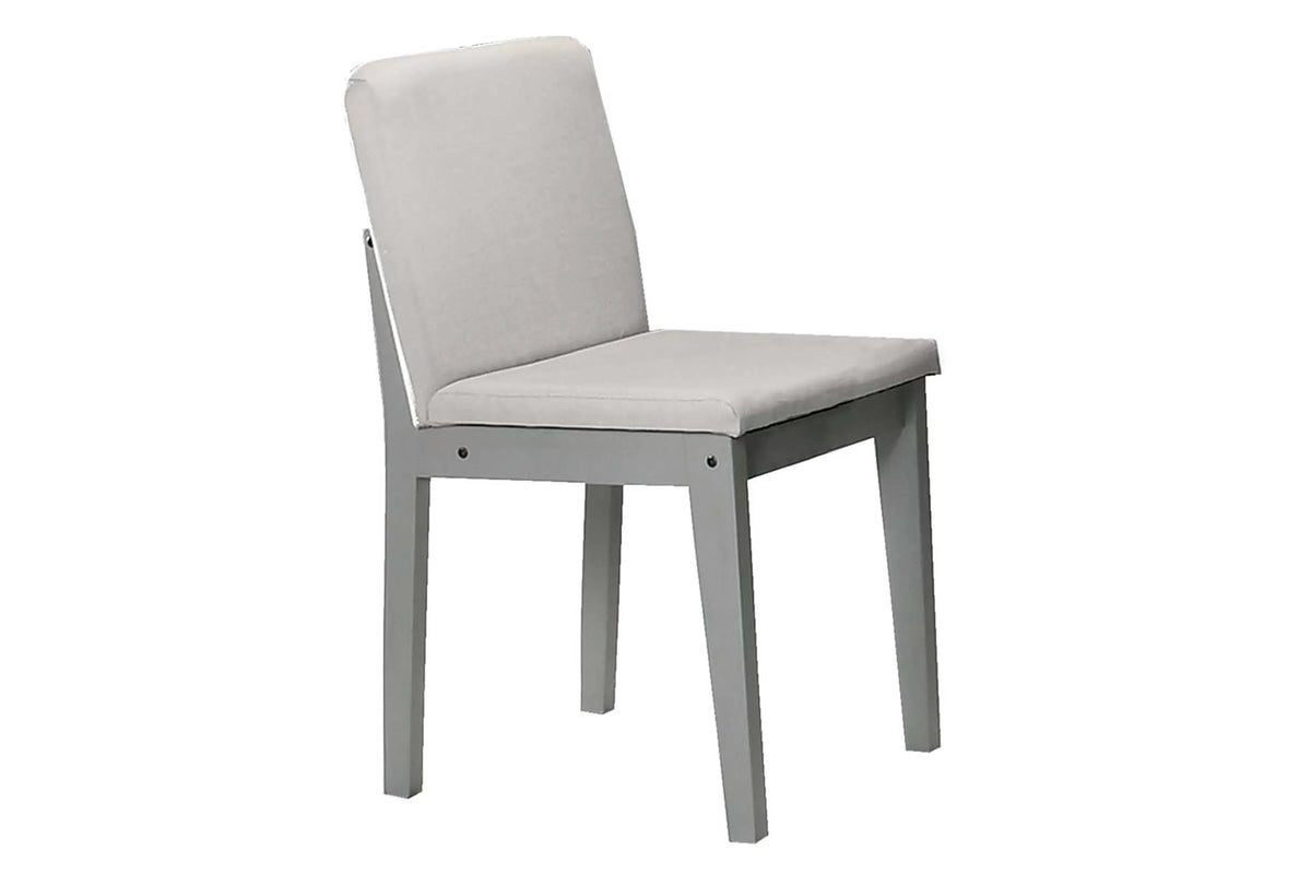 The Foster Distressed Gray Dining Set – 5 Piece