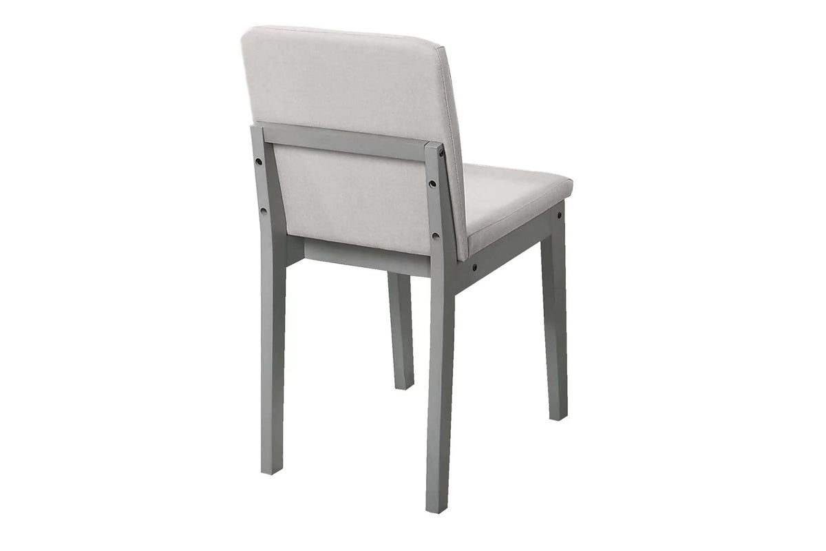 The Foster Distressed Gray Dining Set – 5 Piece