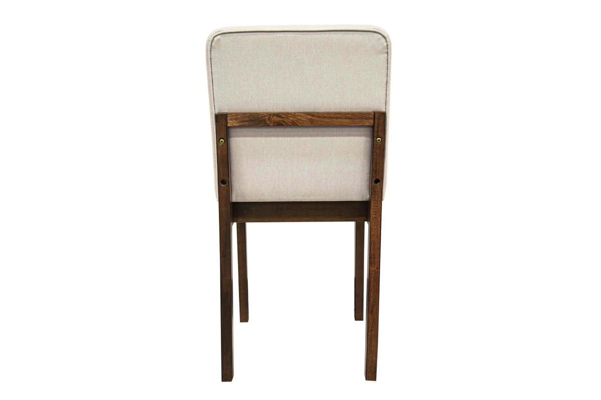 The Foster Dark Walnut Dining Set – 5 Piece
