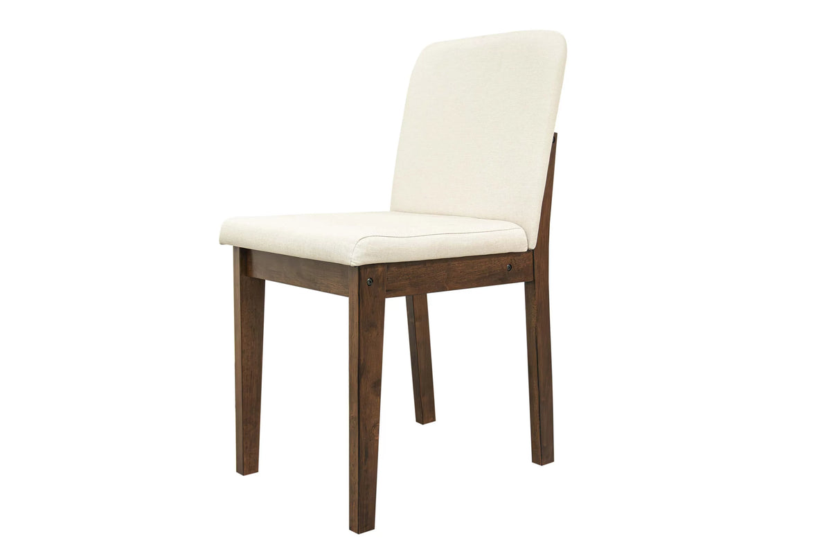 The Foster Dark Walnut Dining Set – 5 Piece