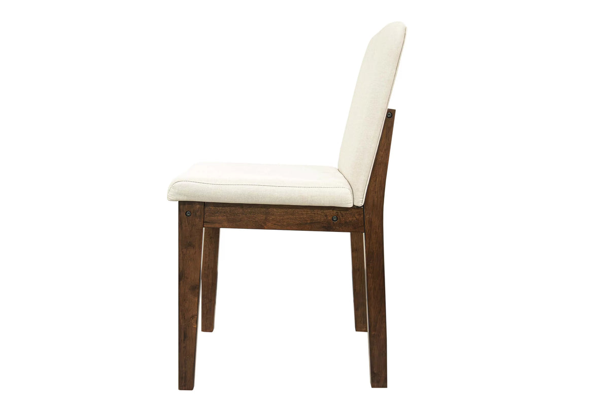 The Foster Dark Walnut Dining Set – 5 Piece