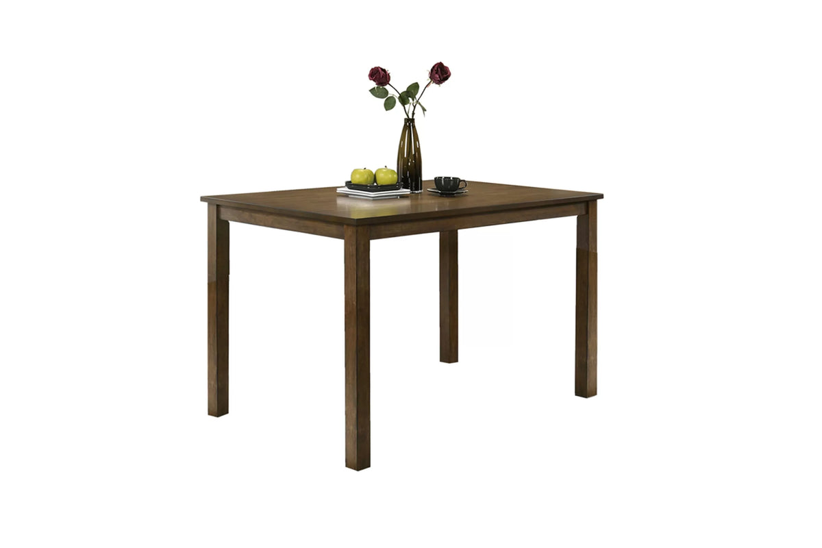 The Foster Dark Walnut Dining Set – 5 Piece