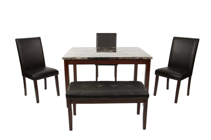 The Grady Espresso Dining Set – 5 Piece