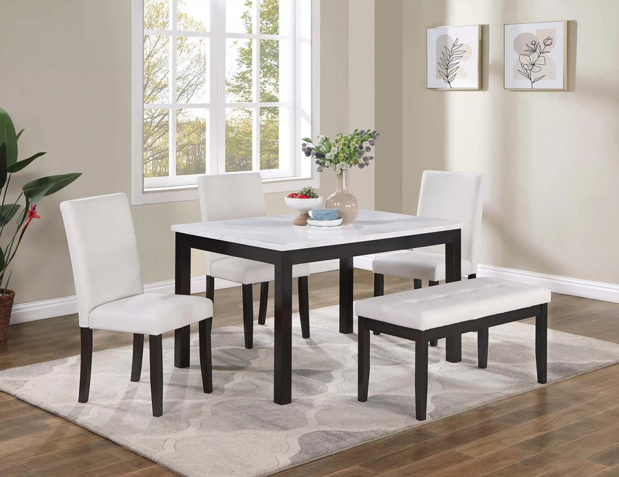 The Grady White Dining Set – 5 Piece