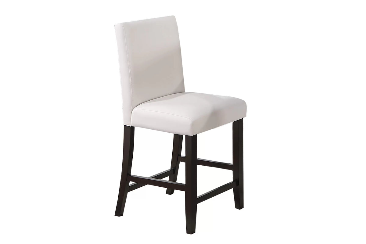 The Prescott White Counter Height Dining Set – 5 Piece