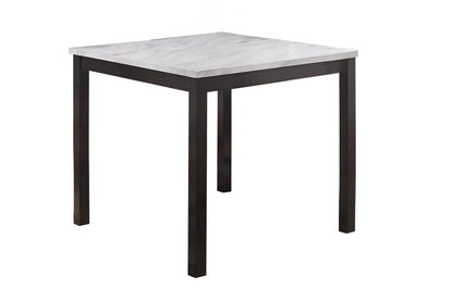 The Prescott White Counter Height Dining Set – 5 Piece