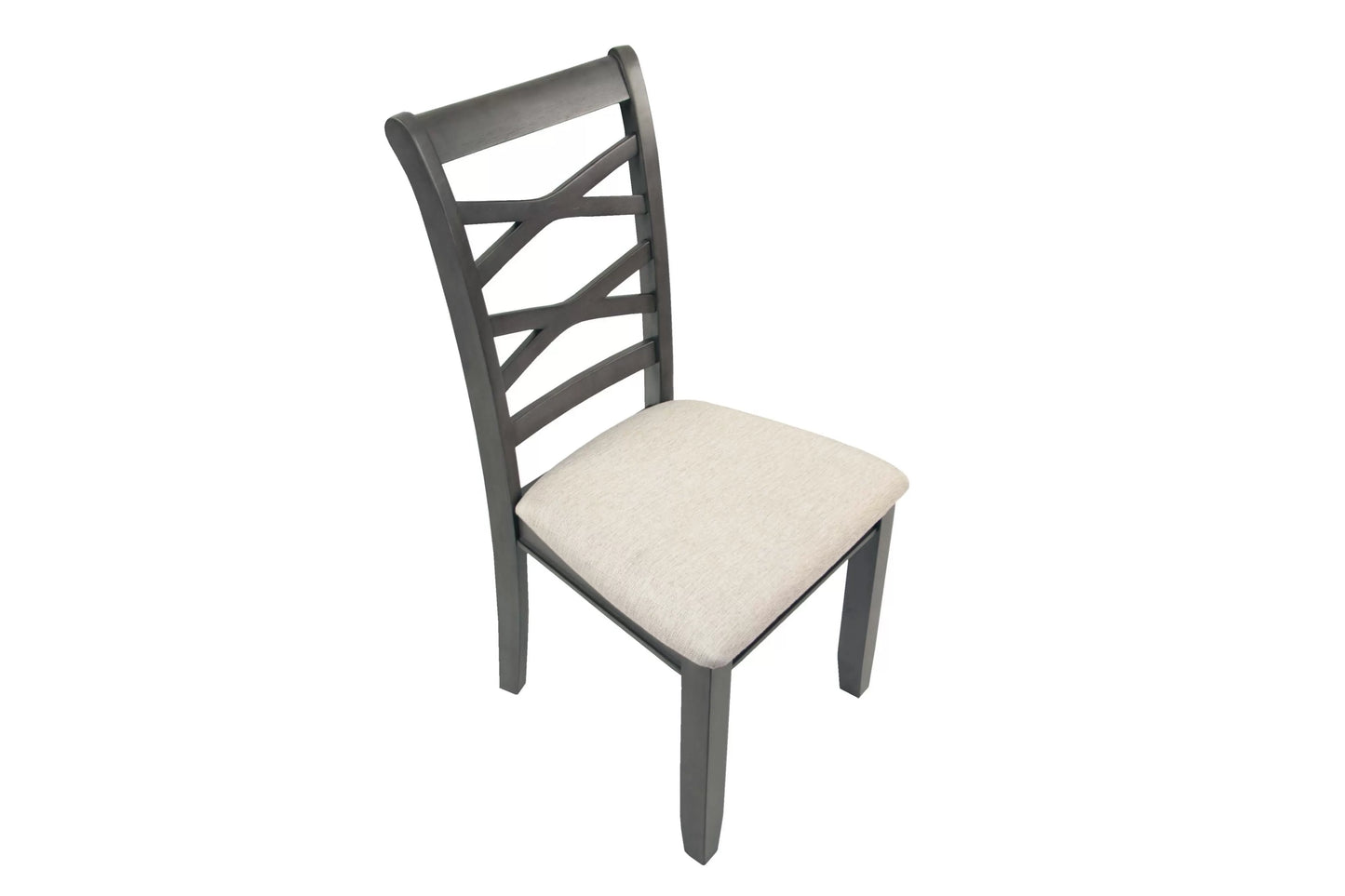6-Piece Dining Set – Table, 4 Chairs & Bench – Gray | F2623
