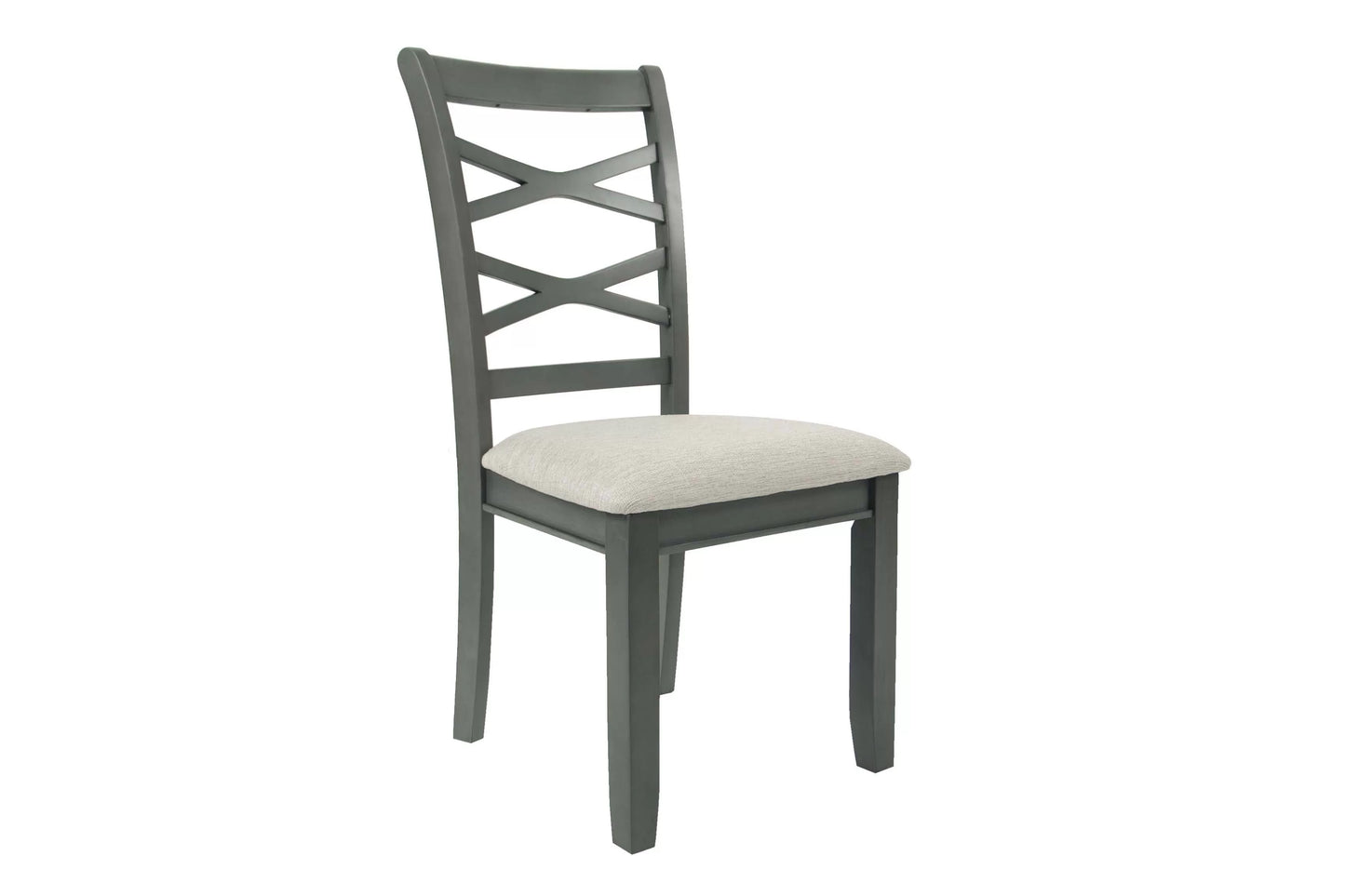 6-Piece Dining Set – Table, 4 Chairs & Bench – Gray | F2623