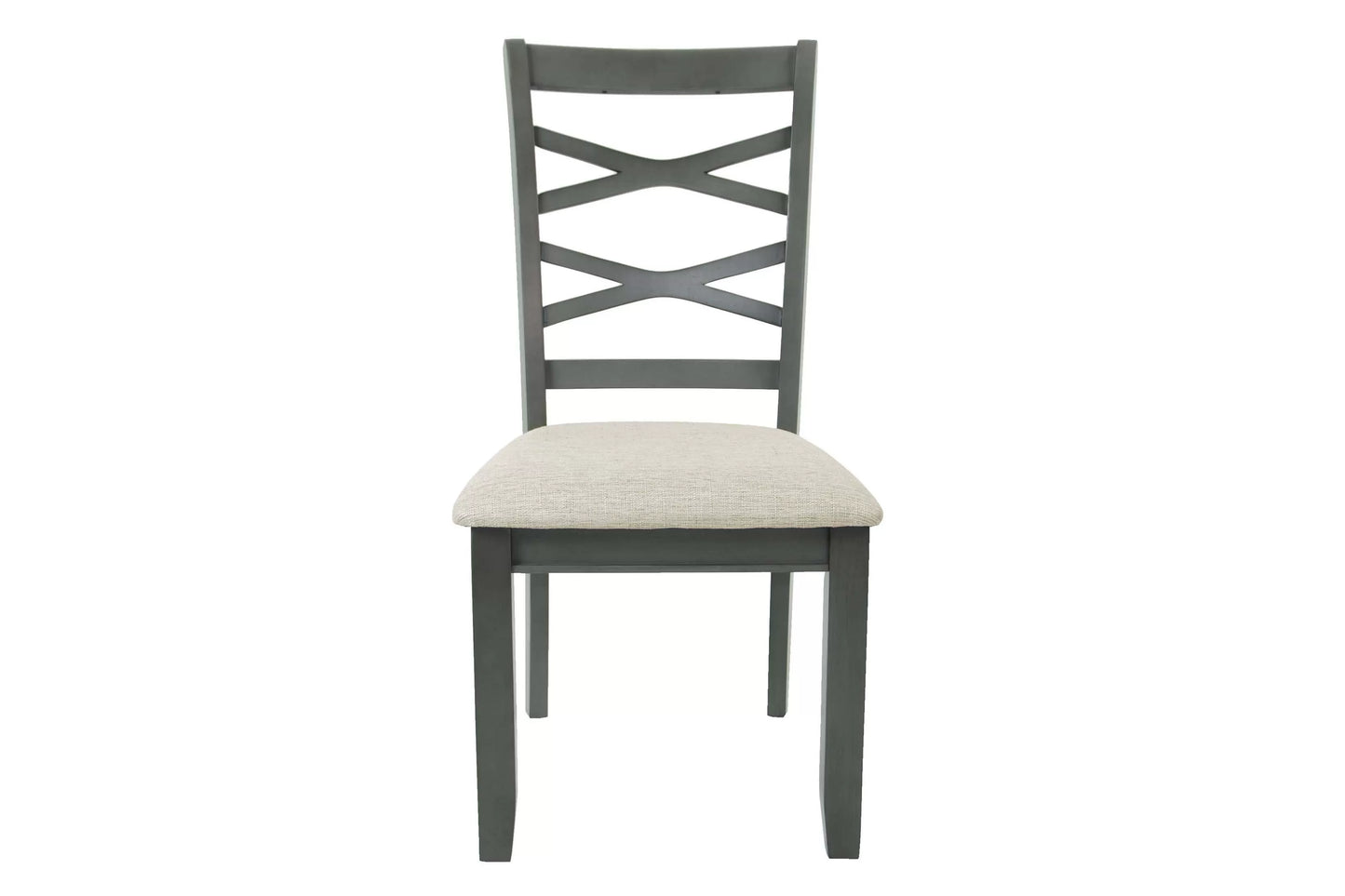 6-Piece Dining Set – Table, 4 Chairs & Bench – Gray | F2623