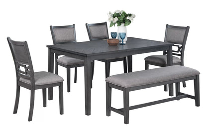 The Jensen Gray Dining Set – 6 Piece