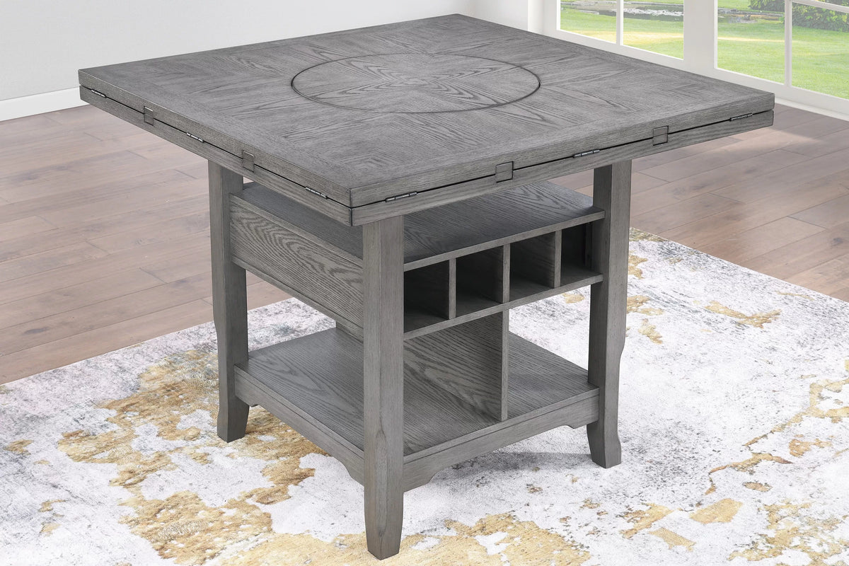 The Grayson Counter-Height Lazy Susan Table - view 2