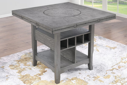 The Grayson Counter-Height Lazy Susan Table - view 2