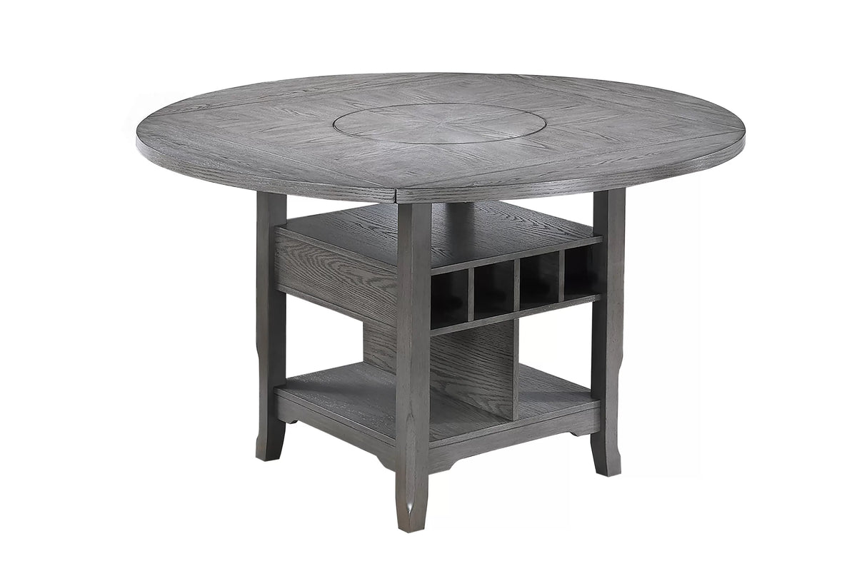 The Grayson Counter-Height Lazy Susan Table - view 4