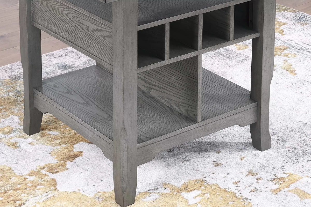 The Grayson Counter-Height Lazy Susan Table - view 5