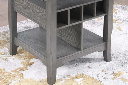 The Grayson Counter-Height Lazy Susan Table - view 5