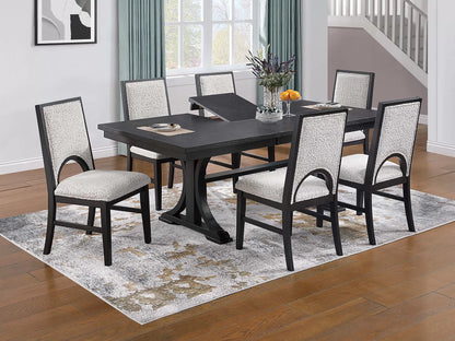 The Pemberton Arched Chair Dining Set – 7 Piece - view 1