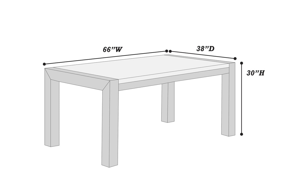The Kensington Dining Set with Bench – 6 Piece - view 3