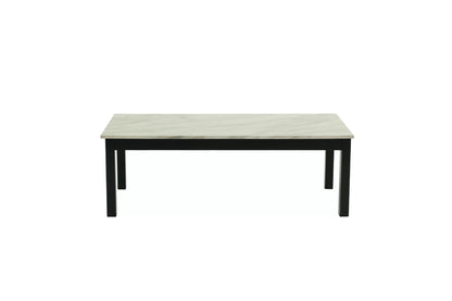 3-Piece Faux Marble Top Coffee Table Set - view 2