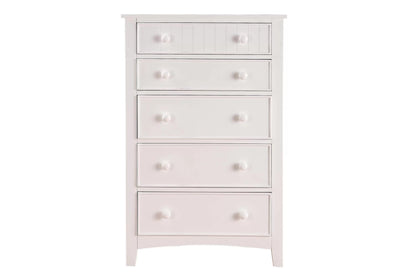 The Timberline White Wood Chest - view 1