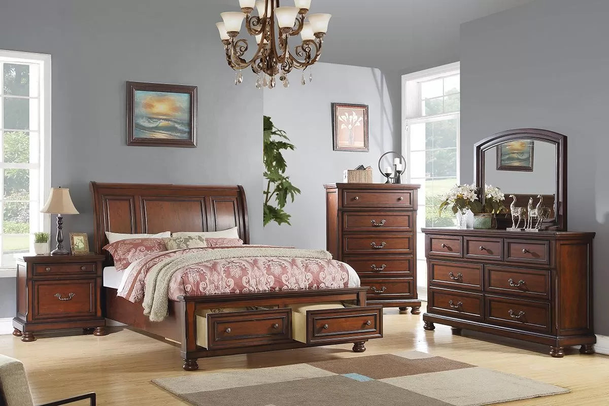 The Hennessy Eastern King 5-Piece Bedroom Set