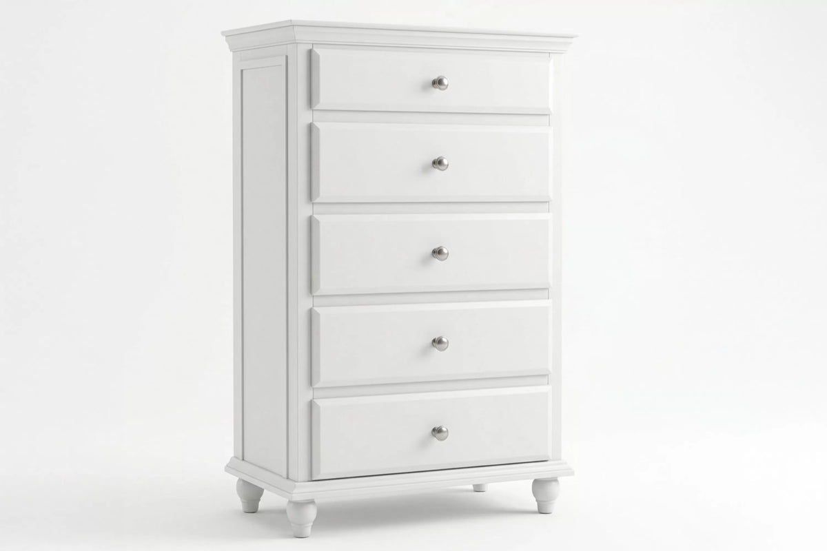 The Crane White Chest