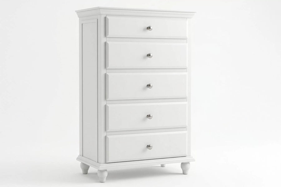 The Crane White Chest