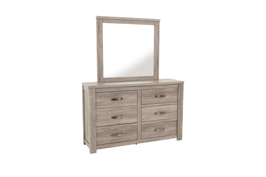 The Grove Gray Mirror