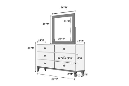 The Bronson Eastern King 5-Piece Bedroom Set
