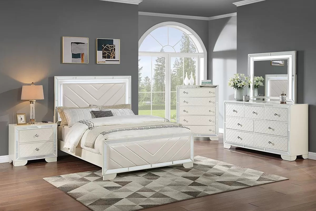 The Pearl Eastern King 5-Piece Bedroom Set