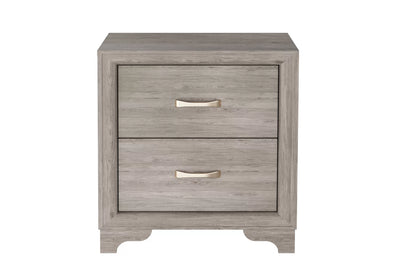 The Preston Espresso Nightstand with LED Lights