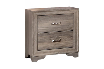 The Preston Espresso Nightstand with LED Lights