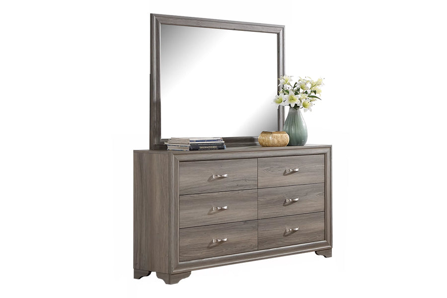 The Preston Espresso Mirror