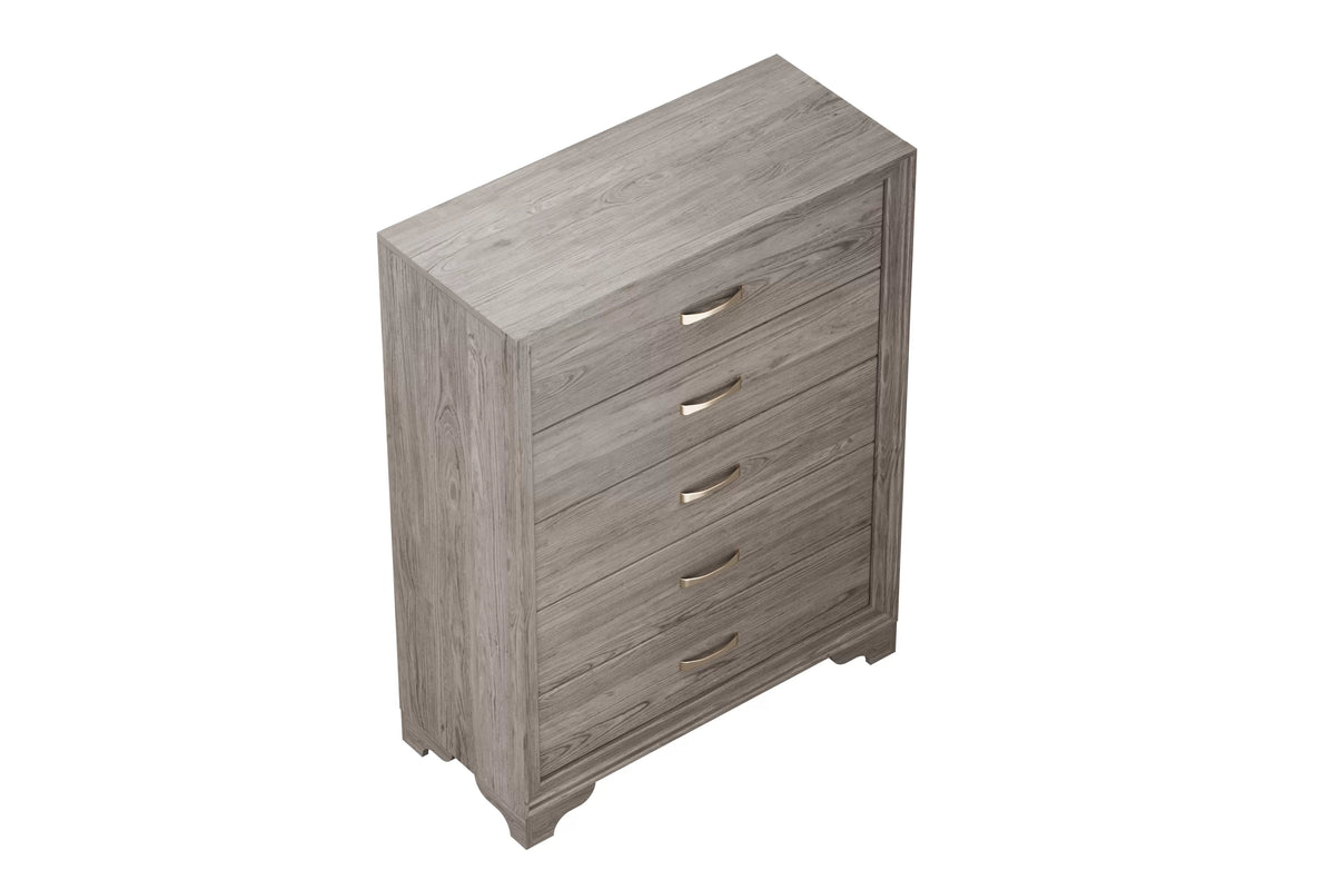 The Tawny Queen 5-Piece Bedroom Set