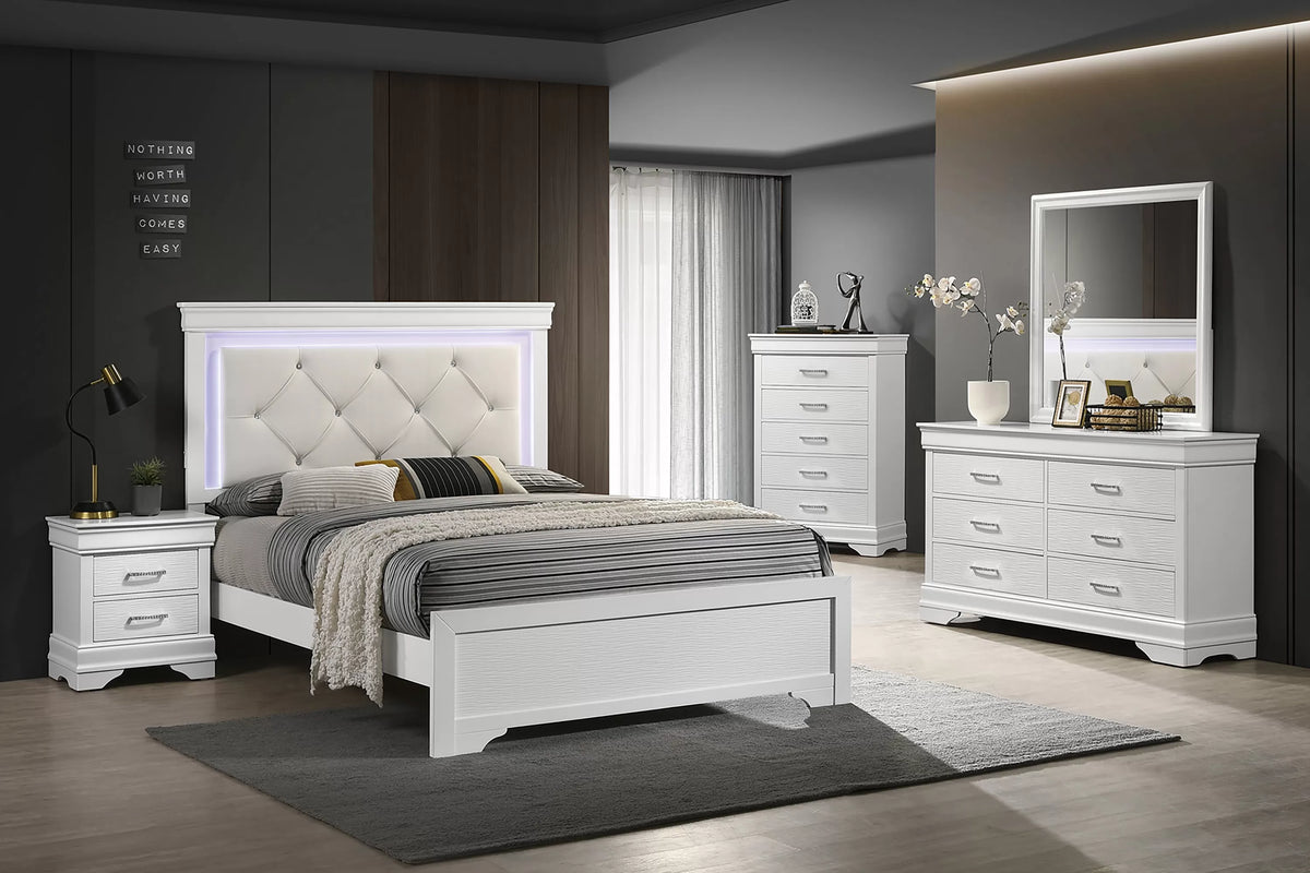 The Opal Queen 5-Piece Bedroom Set