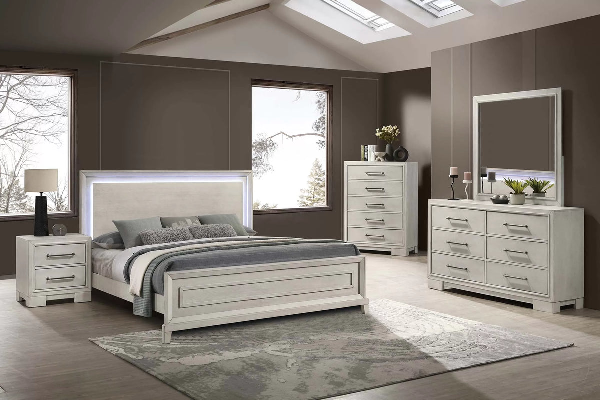 The Lumina Eastern King 5-Piece Bedroom Set