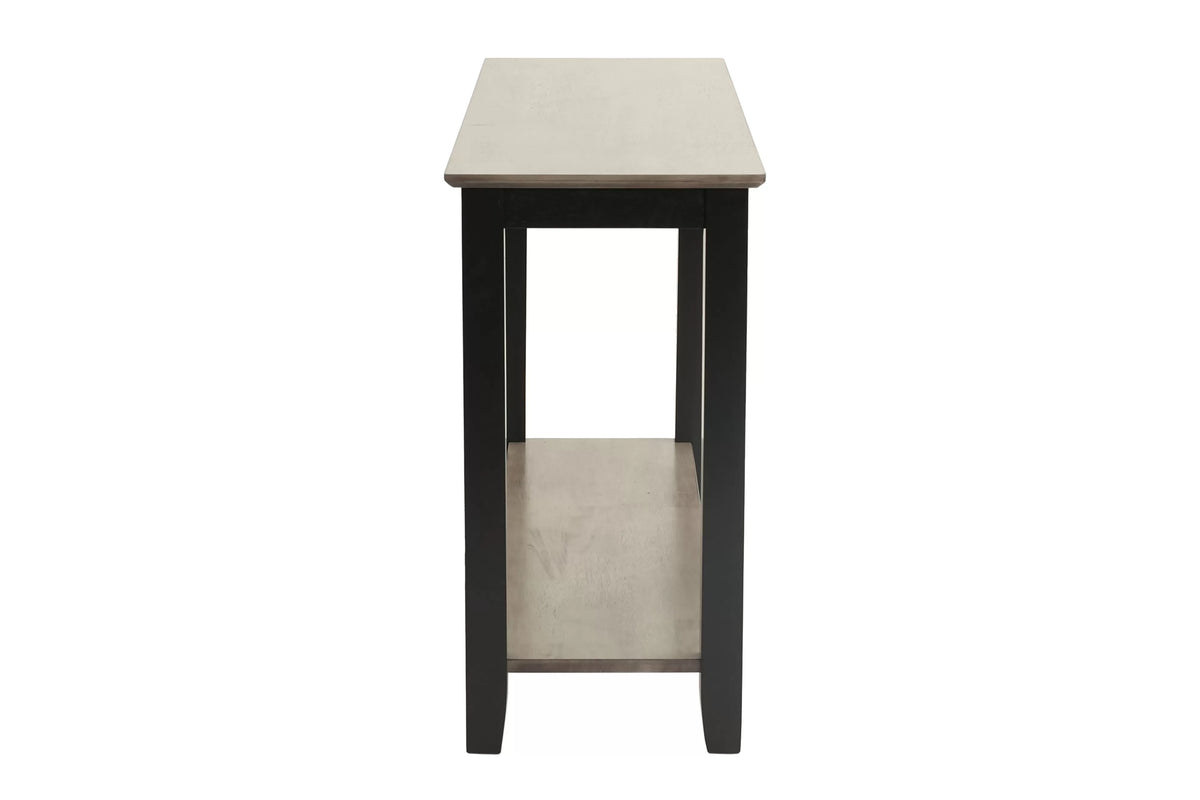 Wooden Top Console Table with Lower Shelf - view 5
