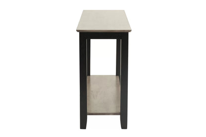 Wooden Top Console Table with Lower Shelf - view 5