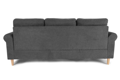 The Abernathy Slate Reversible Sectional – 2 Piece