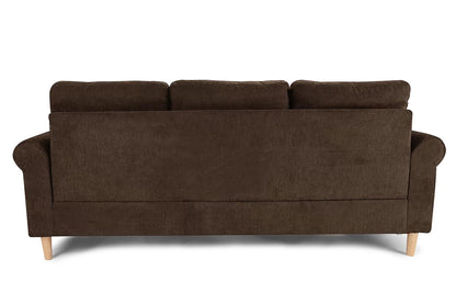 The Abernathy Tan Reversible Sectional – 2 Piece